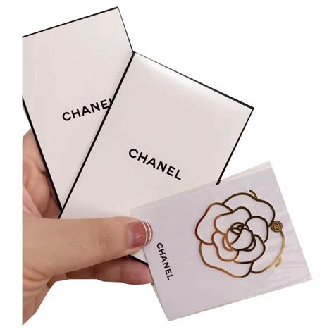 chanel camellia bookmark